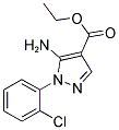 ETHYL 5-AMINO-1-(2-CHLOROPHENYL)-1H-PYRAZOLE-4-CARBOXYLATE Struktur