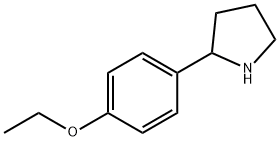 2-(4-ETHOXYPHENYL)PYRROLIDINE Struktur