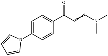 (E)-3-(DIMETHYLAMINO)-1-[4-(1H-PYRROL-1-YL)PHENYL]-2-PROPEN-1-ONE Struktur