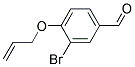 4-(ALLYLOXY)-3-BROMOBENZALDEHYDE Struktur