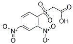 [(2,4-DINITROPHENYL)SULFONYL]ACETIC ACID Struktur