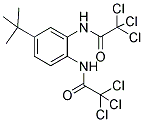 N-(4-(TERT-BUTYL)-2-[(2,2,2-TRICHLOROACETYL)AMINO]PHENYL)-2,2,2-TRICHLOROACETAMIDE Struktur