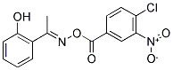 2-([(4-CHLORO-3-NITROBENZOYL)OXY]ETHANIMIDOYL)PHENOL Struktur