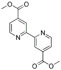 4,4'-BIS(METHOXYCARBONYL)-2,2'-BIPYRIDINE Struktur