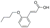 2-N-BUTOXYCINNAMIC ACID Struktur