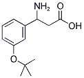 3-AMINO-3-(3-T-BUTOXYPHENYL)PROPIONIC ACID Struktur