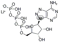 8-AZAADENOSINE-5'-TRIPHOSPHATE LITHIUM SALT Struktur