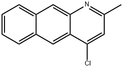 4-CHLORO-2-METHYL-BENZO[G]QUINOLINE Struktur