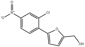 [5-(2-CHLORO-4-NITRO-PHENYL)-FURAN-2-YL]-METHANOL Struktur