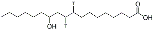 12-(R,S) HYDROXYSTEARIC ACID, [9,10-3H] Struktur