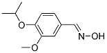 4-ISOPROPOXY-3-METHOXY-BENZALDEHYDE OXIME Struktur