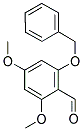 2-(BENZYLOXY)-4,6-DIMETHOXYBENZALDEHYDE Struktur