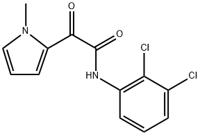 N-(2,3-DICHLOROPHENYL)-2-(1-METHYL-1H-PYRROL-2-YL)-2-OXOACETAMIDE Struktur