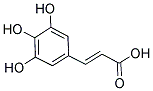 3,4,5-TRIHYDROXYCINNAMIC ACID Struktur