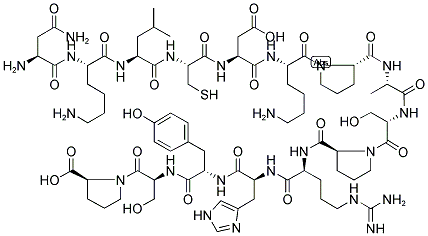 ANTI-PSD-93 NEUTRALIZING PEPTIDE Struktur