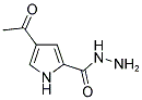 4-ACETYL-1H-PYRROLE-2-CARBOHYDRAZIDE Struktur