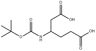 BOC-3-AMINOADIPIC ACID Struktur