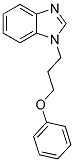 1-(3-PHENOXYPROPYL)-1H-BENZIMIDAZOLE Struktur