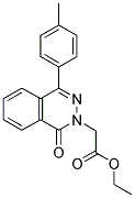 ETHYL 2-(1-OXO-4-P-TOLYLPHTHALAZIN-2(1H)-YL)ACETATE Struktur