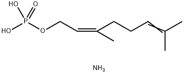 GERANYL MONOPHOSPHATE AMMONIUM SALT Struktur