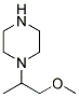 1-(1-METHOXYPROP-2-YL)PIPERAZINE Struktur