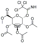 2,3,4-TRI-O-ACETYL-A-D-GLUCURONIC ACID METHYL ESTER, TRICHLOROACETIMIDATE Struktur