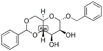 BENZYL 4,6-O-BENZYLIDENE-ALPHA-D-MANNOPYRANOSIDE Struktur