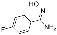 4-FLUORO-N'-HYDROXYBENZENECARBOXIMIDAMIDE Struktur