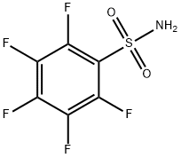 PENTAFLUOROBENZENESULPHONAMIDE Struktur