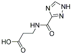 N-(1H-1,2,4-TRIAZOL-3-YLCARBONYL)-BETA-ALANINE Struktur