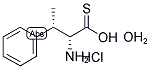 (2R,3S)-2-AMINO-3-PHENYLTHIOBUTANOIC ACID HYDROCHLORIDE HYDRATE Struktur