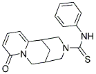 6-OXO-N-PHENYL-7,11-DIAZATRICYCLO[7.3.1.0~2,7~]TRIDECA-2,4-DIENE-11-CARBOTHIOAMIDE Struktur