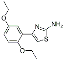 4-(2,5-DIETHOXYPHENYL)-1,3-THIAZOL-2-AMINE Struktur