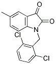 1-(2,6-DICHLOROBENZYL)-5-METHYL-1H-INDOLE-2,3-DIONE Struktur