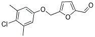 5-(4-CHLORO-3,5-DIMETHYL-PHENOXYMETHYL)-FURAN-2-CARBALDEHYDE Struktur