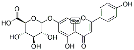 APIGENIN-7-O-DIGLUCURONIDE Struktur