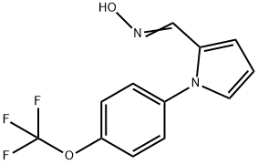 1-[4-(TRIFLUOROMETHOXY)PHENYL]-1H-PYRROLE-2-CARBALDEHYDE OXIME Struktur