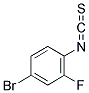 4-BROMO-2-FLUOROPHENYL ISOTHIOCYANATE Struktur