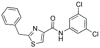 2-BENZYL-N-(3,5-DICHLOROPHENYL)-1,3-THIAZOLE-4-CARBOXAMIDE Struktur