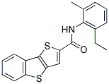 N-(2-ETHYL-6-METHYLPHENYL)THIENO[3,2-B][1]BENZOTHIOPHENE-2-CARBOXAMIDE Struktur