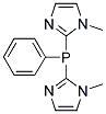 1-METHYL-2-[(1-METHYL-1H-IMIDAZOL-2-YL)(PHENYL)PHOSPHINO]-1H-IMIDAZOLE Struktur