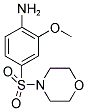 2-METHOXY-4-(MORPHOLINE-4-SULFONYL)-PHENYLAMINE Struktur