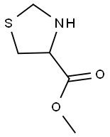 THIAZOLIDINE-4-CARBOXYLIC ACID METHYL ESTER Struktur