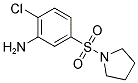 2-CHLORO-5-(PYRROLIDINE-1-SULFONYL)-PHENYLAMINE Struktur