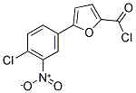 5-(4-CHLORO-3-NITRO-PHENYL)-FURAN-2-CARBONYL CHLORIDE Struktur