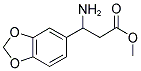 METHYL 3-AMINO-3-(1,3-BENZODIOXOL-5-YL)PROPANOATE Struktur