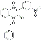 1-(BENZYLOXY)-3-(3-NITROPHENYL)QUINOXALIN-2(1H)-ONE 4-OXIDE Struktur