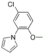 1-(5-CHLORO-2-METHOXY-PHENYL)-1H-PYRROLE Struktur