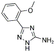 3-(2-METHOXYPHENYL)-1H-1,2,4-TRIAZOL-5-AMINE Struktur