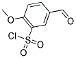 5-FORMYL-2-METHOXYBENZENESULFONYL CHLORIDE Struktur